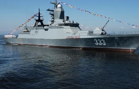 俄羅斯太平洋艦隊戰艦進入紅海