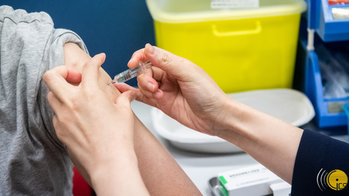 累計共41,948人次完成新冠疫苗接種